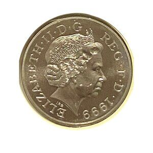 1999 Royal Mint Queen Elizabeth II Coin In Collectors Packaging